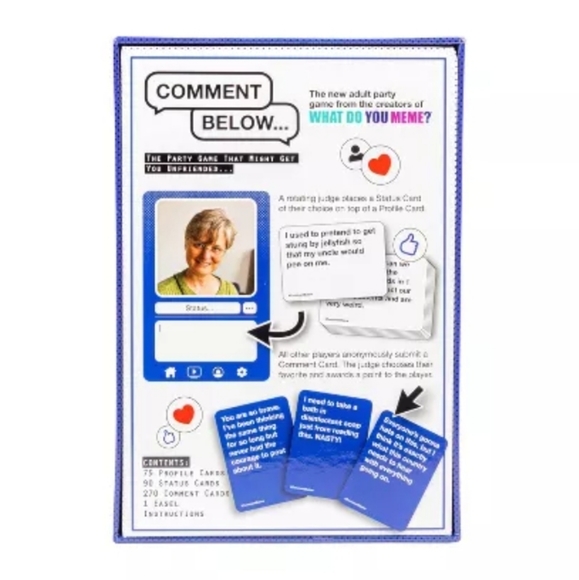 👀50% OFF🎮 NIB‼️ Comment Below Adult Party Game by WhatDoYouMeme.com - Picture 9 of 13